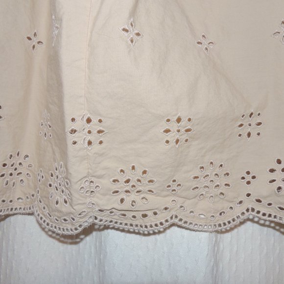 Gap blouse, beige, english embrodery - Picture 2 of 4